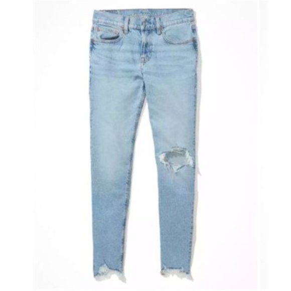 AE Stretch Ripped '90s Skinny Jean - Picture 1 of 2
